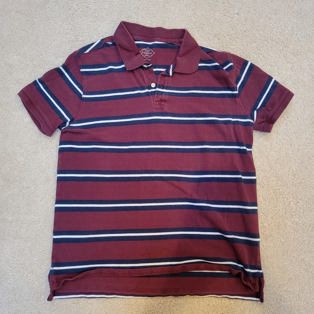 2/$12 Mens Striped Polo